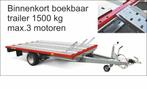 Motortrailer te huur 3 motoren