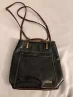 Damestas rugzakje zwart met bruin, Ophalen of Verzenden, Zo goed als nieuw, Zwart, Overige typen