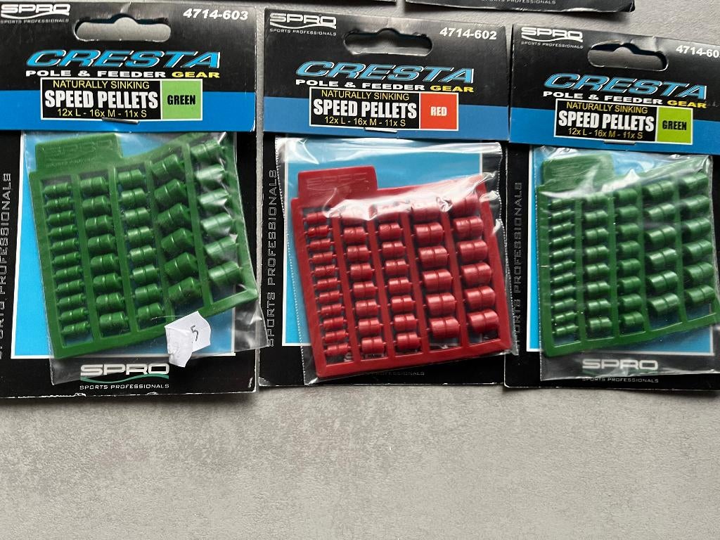 adv 417 / NIEUW mixset 5 pakjes imitatieaas CRESTA, Watersport en Boten, Ophalen of Verzenden, Nieuw, Overige typen