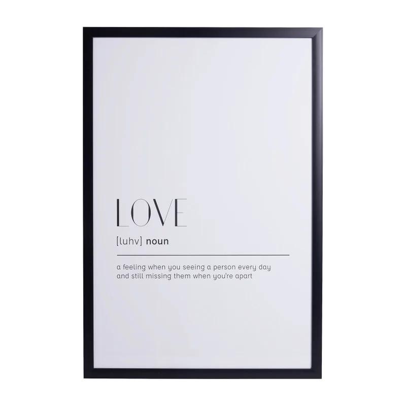 Fotolijst zwart - 61x91.5 cm, Ophalen of Verzenden, Nieuw