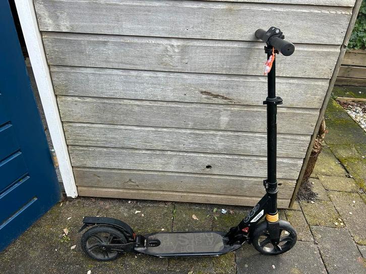 Oxelo Town 7 Step - Zwart - Volledige Veren - Gebruikt, Fietsen en Brommers, Steps, Gebruikt, Gewone step, Ophalen of Verzenden