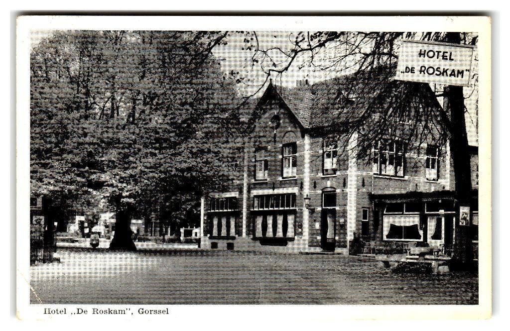 Gorssel, Hotel De Roskam, Verzenden, 1940 tot 1960, Gelopen, Gelderland