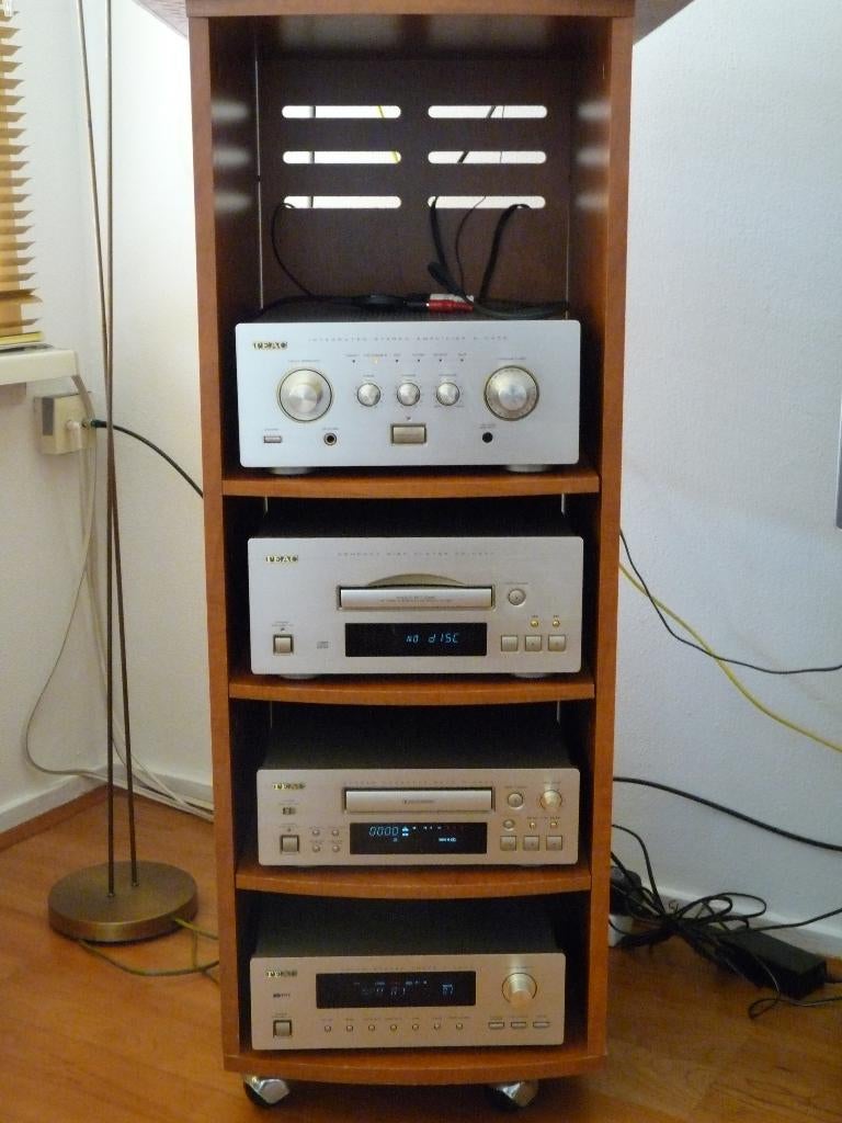 TEAC HiFi set, Audio, Tv en Foto, Stereo-sets, Zo goed als nieuw, Cassettedeck, Cd-speler, Tuner of Radio, Overige merken, Losse componenten