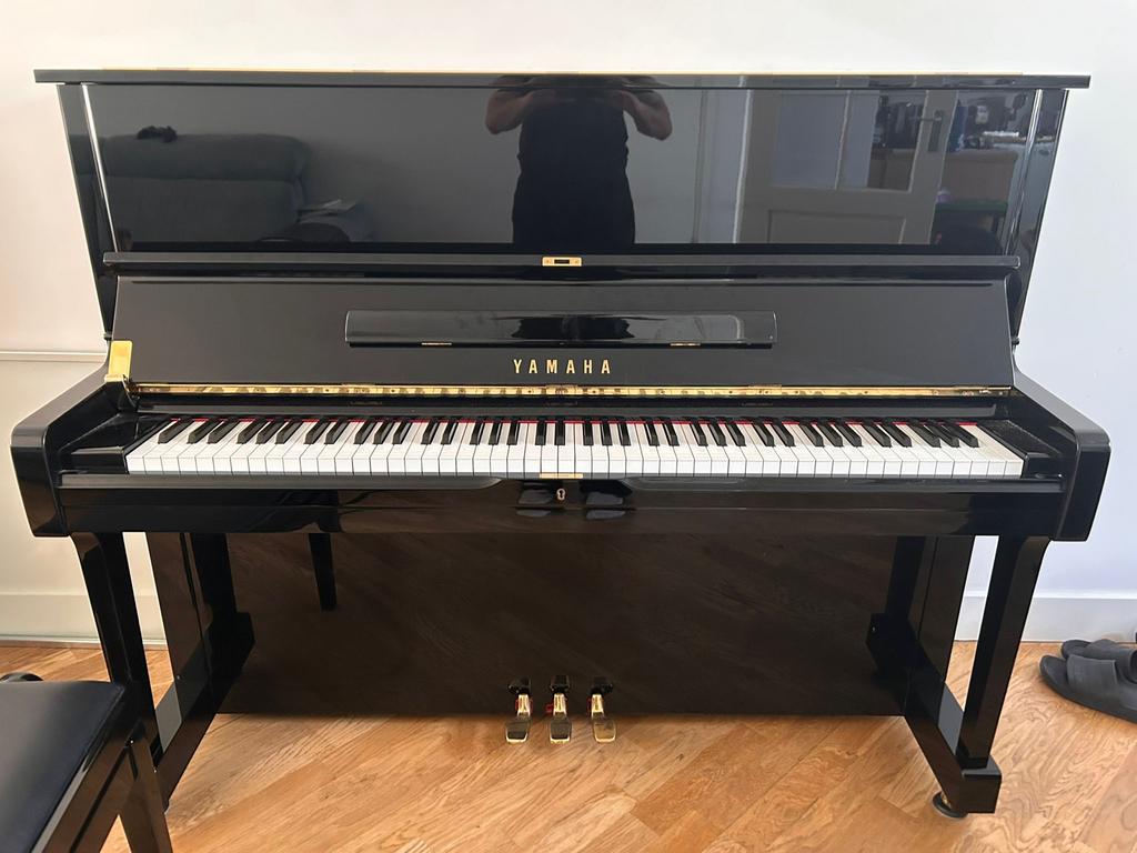 Yamaha piano, Ophalen, Zwart, Zo goed als nieuw, Piano