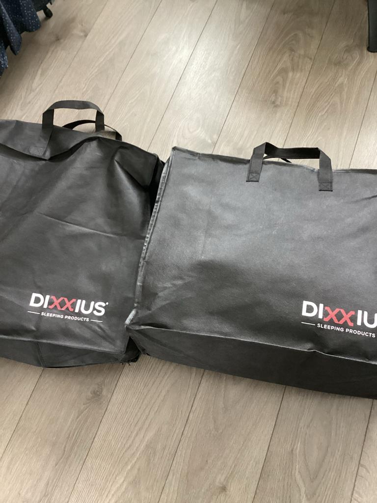 Dixxius Bronze Royal dekbedden 140x200 climate 1 en 3, Jongetje of Meisje, Wit, Nieuw, Ophalen of Verzenden