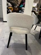 6 Richmond InteriorsBouclé Eetkamerstoelen Zo goed als nieuw, Huis en Inrichting, Stoelen, Wit, Ophalen of Verzenden, Zo goed als nieuw