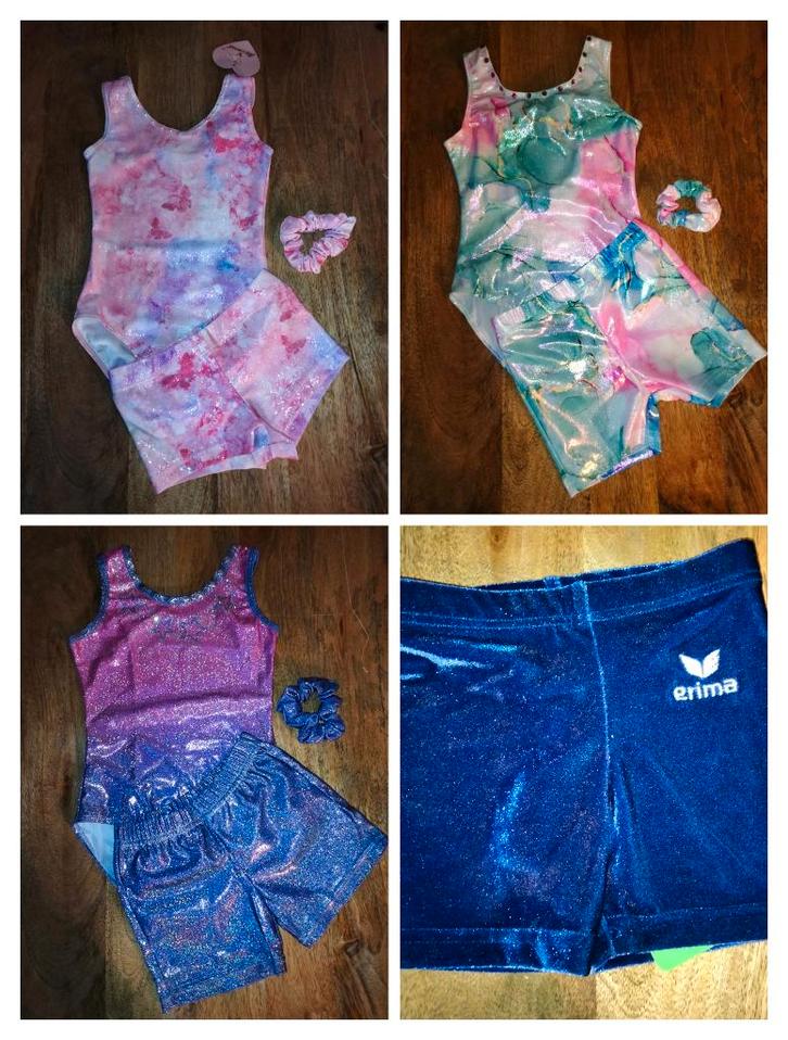 Turnpak/turnpakje/turnpakjes maat 104 nu SALE, Sport en Fitness, Turnen, Zo goed als nieuw, Turnpak(je), Kleiner dan kindermaat 122