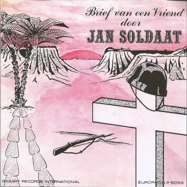 Vinylsingle jan soldaat / jan soldaat en sarina gezocht, Ophalen of Verzenden, Zo goed als nieuw, Overige formaten, Levenslied of Smartlap