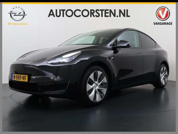 Tesla Model Y RWD SOH 95% Warmtepomp LFP-Accu Leder Lmv Came, Auto's, Tesla, Bedrijf, Te koop, Model Y, ABS, Achteruitrijcamera
