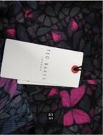 Ted Baker - Prachtige top - blouse maat 0/34 - Nieuw €145, Zwart, Nieuw, Ophalen of Verzenden, X