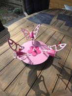 Rose vlinderlamp, Ophalen, Gebruikt, Overige materialen, Meisjes slaapkamer