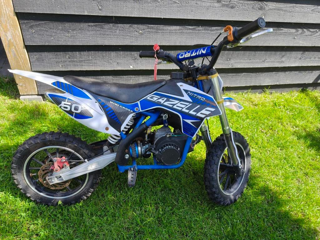 50cc Nitro Mini Cross - Project met potentie!, Fietsen en Brommers, Minibikes, Midibikes en Pitbikes, Ophalen, Gebruikt, Overige typen