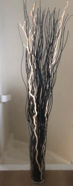 Decoratie vaas met decoratie takken, Ophalen, Overige kleuren, Aardewerk of Porselein, Zo goed als nieuw