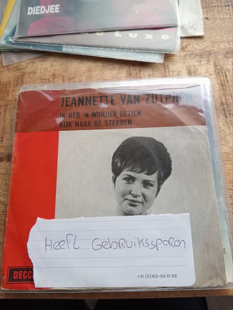 Jeanette van Zutphen - ik heb n wonder gezien, Ophalen of Verzenden, Overige formaten, Levenslied of Smartlap