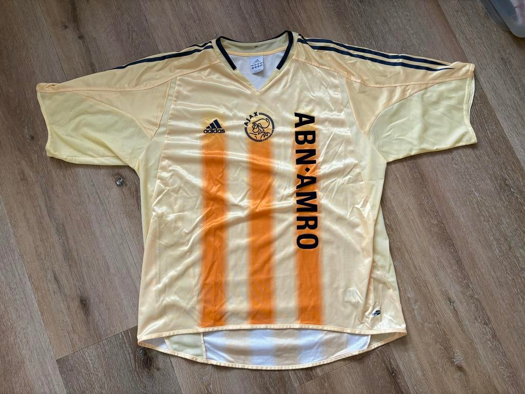 Ajax uitshirt maat XL, Ophalen of Verzenden, Zo goed als nieuw, Maat 56/58 (XL), Geel