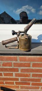 Antieke G. Barthel Benzine Gasbrander - Füllmenge 0,3 L, Antiek en Kunst, Antiek | Gereedschap en Instrumenten, Ophalen of Verzenden