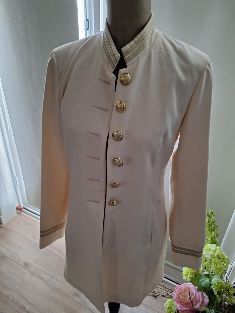 Mooi jasje maat L, Ophalen of Verzenden, Zo goed als nieuw, Maat 38/40 (M), Wit