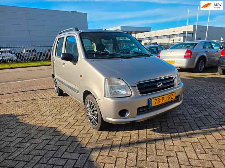 Suzuki Wagon R+ Nieuwe APK, Auto's, Suzuki, Bedrijf, Te koop, Wagon R+, ABS, Airbags, Centrale vergrendeling, Dakrails, Elektrische buitenspiegels