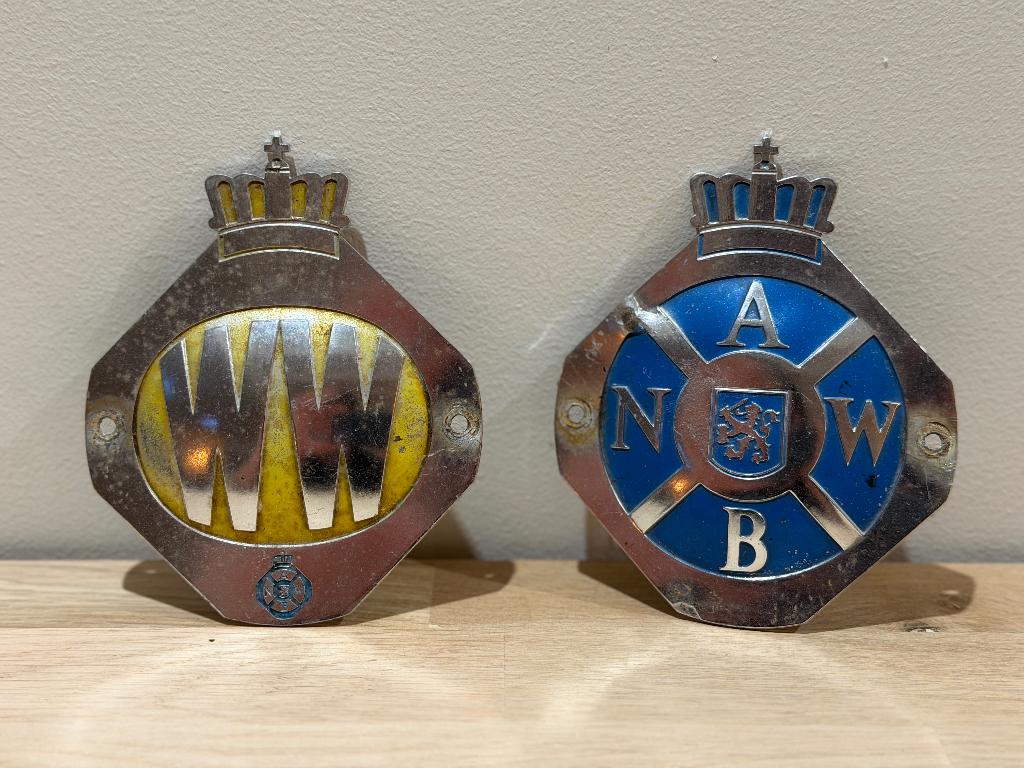 ANWB & WW Schildjes, Ophalen of Verzenden, Gebruikt