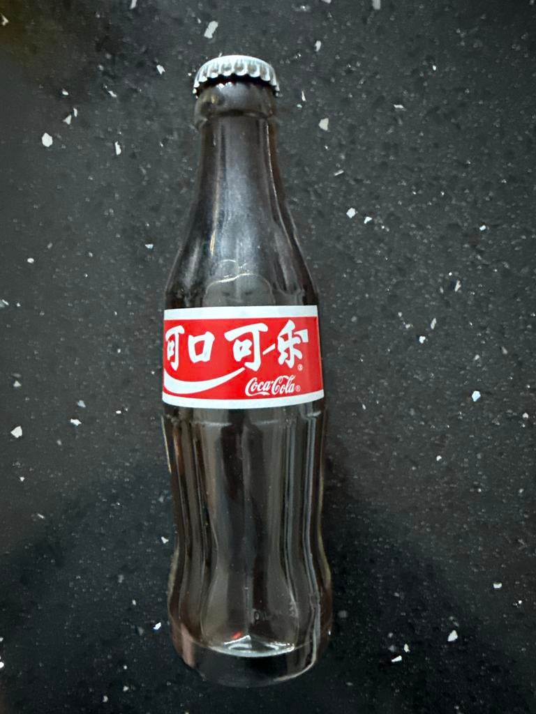 Coca-Cola flesje met Chinese tekst, Ophalen of Verzenden, Gebruikt, Verpakking