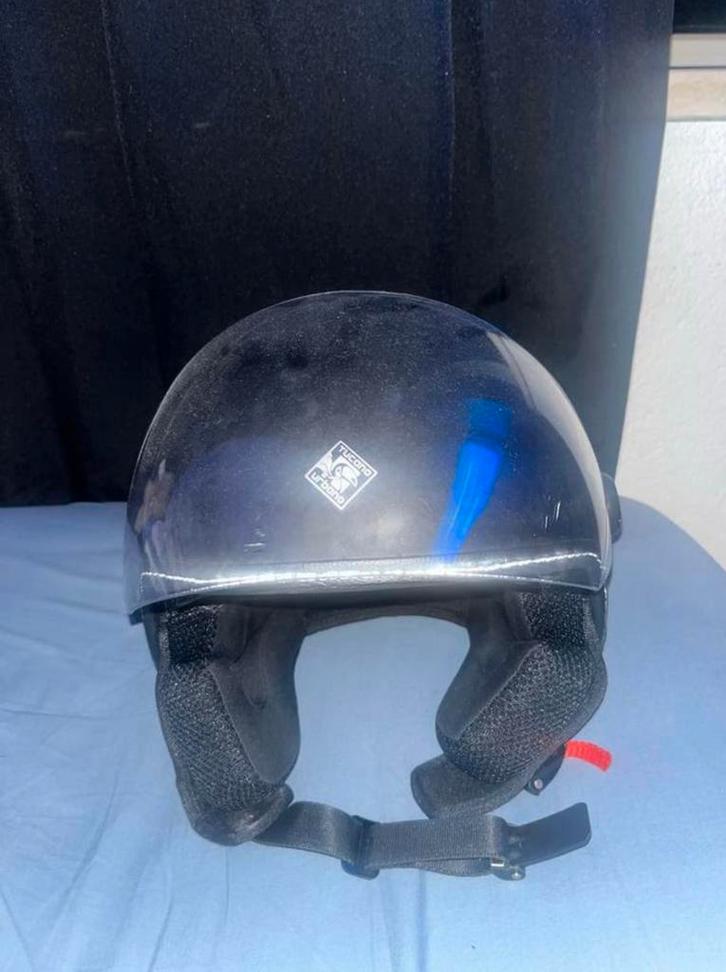 Tucano urbano maat M scooter helm zwart, Fietsen en Brommers, Brommerhelmen, Zo goed als nieuw, Medium, Ophalen