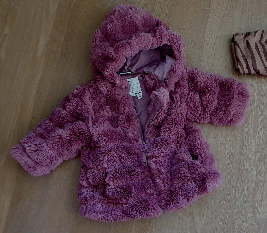 Winterjas maat 56 prenatal, Kinderen en Baby's, Babykleding | Maat 56, Ophalen of Verzenden, Zo goed als nieuw, Meisje, Jasje