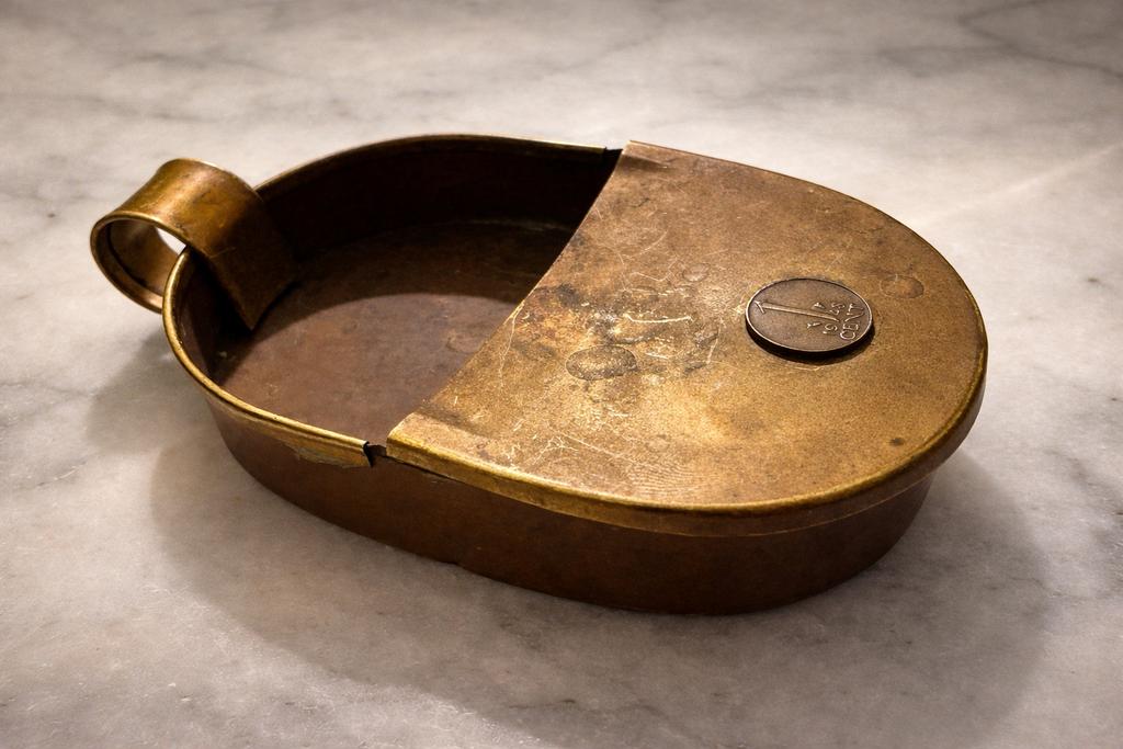 Antieke centenbak voor orgel, uniek verzamelobject, Antiek en Kunst, Antiek | Koper en Brons, Ophalen of Verzenden