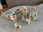 Beatrix Potter Pieter Konijn beeldjes porselein, Verzamelen, Beelden en Beeldjes, Ophalen of Verzenden, Zo goed als nieuw, Dier