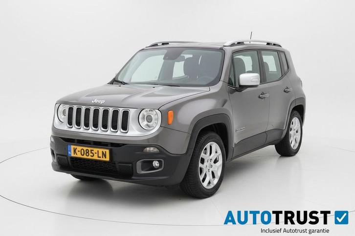Jeep Renegade 1.4 MultiAir Limited STOEL+STUURVERW.TREKHAAK, Auto's, Jeep, Bedrijf, Te koop, Renegade, ABS, Airbags, Airconditioning