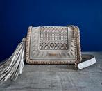 Witte Aldo tas met kwast en kettingdetails, Ophalen of Verzenden, Zo goed als nieuw, Wit, Schoudertasje