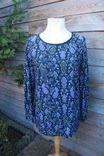 Tuniek zwart/ lila/ kaki Studio Anneloes mt L Travel Vaste p, Studio Anneloes, Verzenden, Zwart, Maat 42/44 (L)