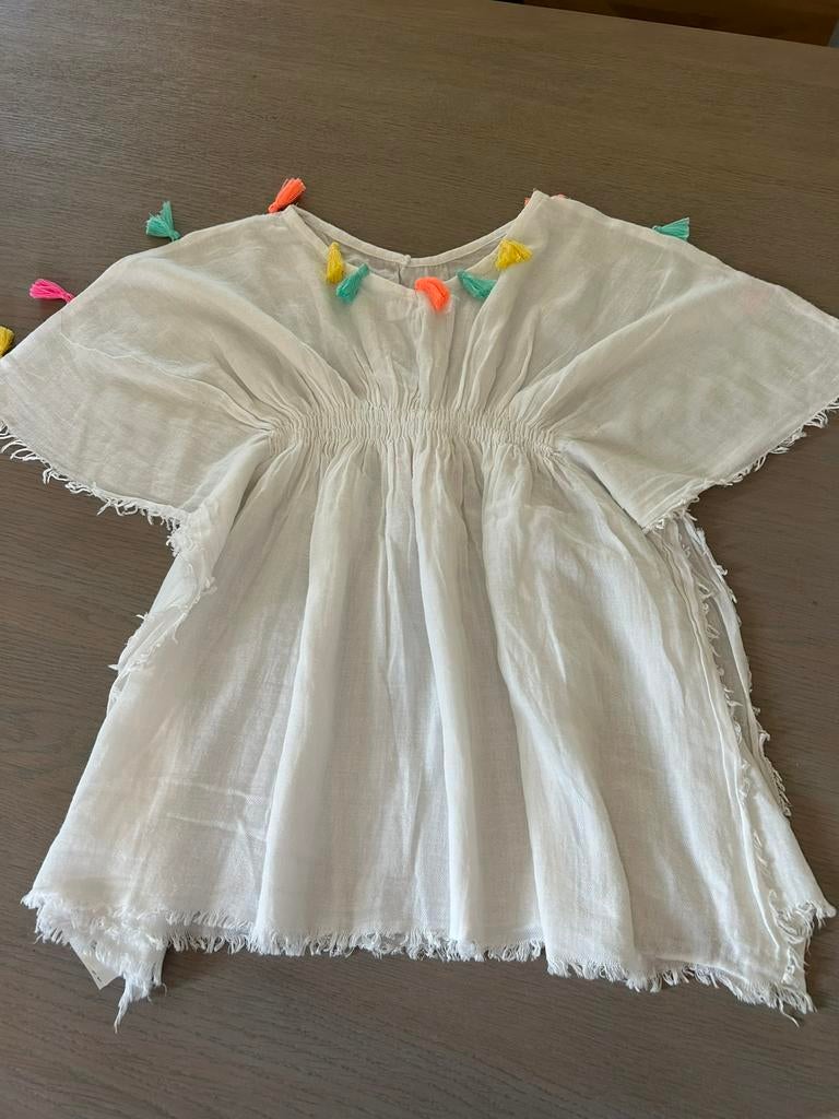 Jurkje voor naar het strand maat 116 zara, Ophalen of Verzenden, Zo goed als nieuw, Meisje, Jurk of Rok