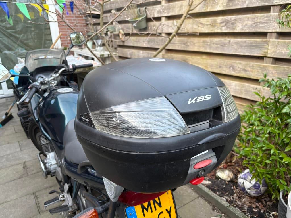 Kappa K35 35L topkoffer + Givi Monorack, plaat & 2 sleutels, Ophalen, Gebruikt