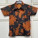 Batik overhemd Indonesië 104-110, Ophalen of Verzenden, Zo goed als nieuw, Jongen, Overhemd of Blouse