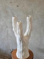 Zeer grote boomstronk vaas keramiek wit 50 cm, Ophalen, 50 tot 75 cm, Wit, Aardewerk of Porselein