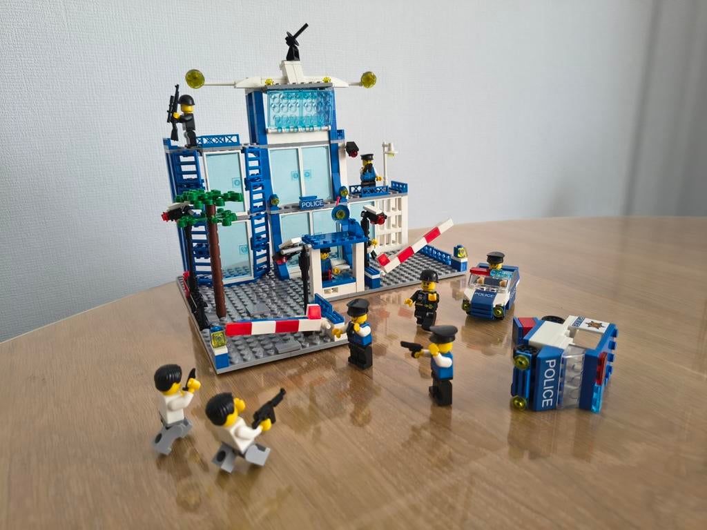 Politiebureau LEGO compatibel - Nieuw, eenmalig opgebouwd, City, Ophalen of Verzenden, Zo goed als nieuw, Complete set