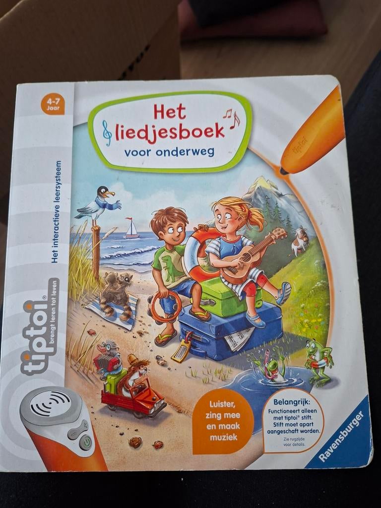 Tiptoi Het Liedjesboek voor Onderweg - Interactief, Ophalen, Gelezen