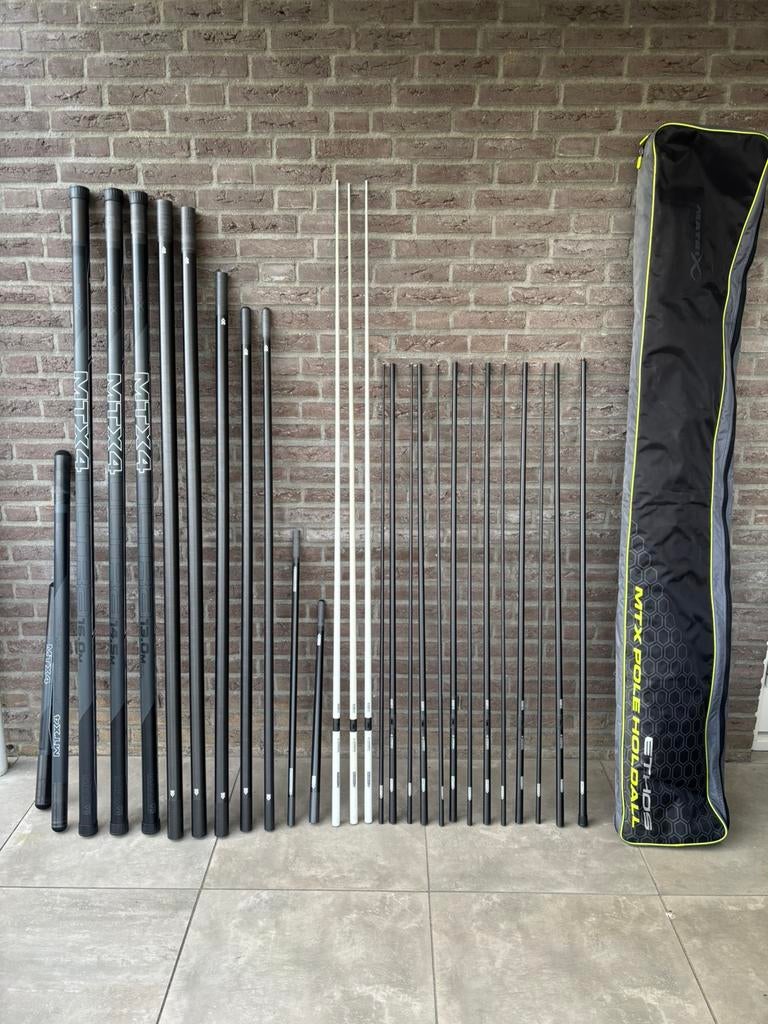 Matrix MTX4 V2 16 meter vaste hengel, Watersport en Boten, Hengelsport | Witvissen, Ophalen, Zo goed als nieuw, Vaste hengel