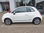 Fiat 500C 0.9 TWINAIR TURBO LOUNGE Leder | Cruise | Navi | C, 12 maanden, Gebruikt, Wit, Bedrijf
