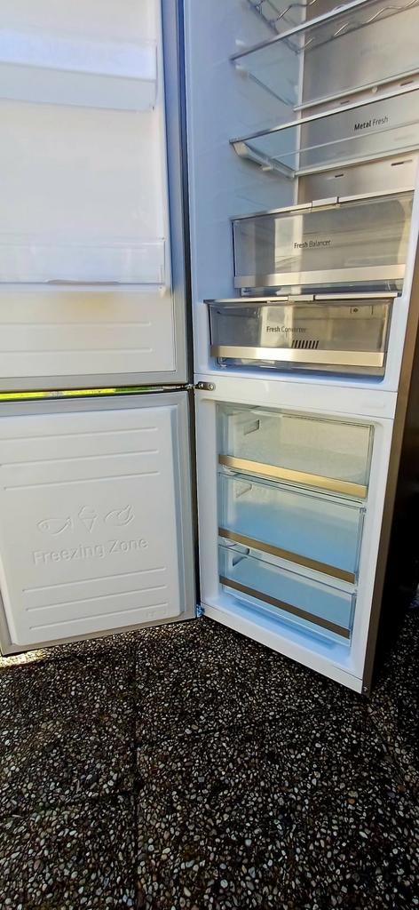 Z.g.a.n koelvriescombinatie no frost, Ophalen of Verzenden, Zo goed als nieuw, 60 tot 90 cm, 160 cm of meer