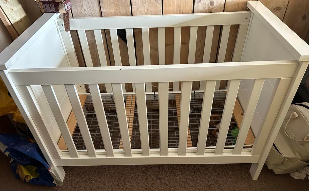 Wit ledikant, Kinderen en Baby's, Babywiegjes en Ledikanten, Ophalen, Gebruikt, Ledikant