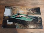 Mini Pooltafel - Compleet met accessoires, Ophalen of Verzenden, Zo goed als nieuw, Pooltafel