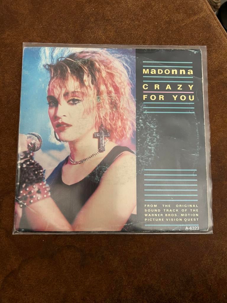 Madonna -  crazy  for you, Ophalen of Verzenden, Zo goed als nieuw, Overige formaten
