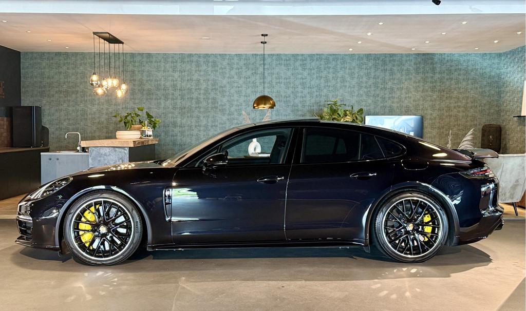 Porsche Panamera 4.0 V8 Turbo S E-Hybrid 680PK I VOL!, Auto's, Porsche, Gebruikt, 4 stoelen, Zwart, Bedrijf
