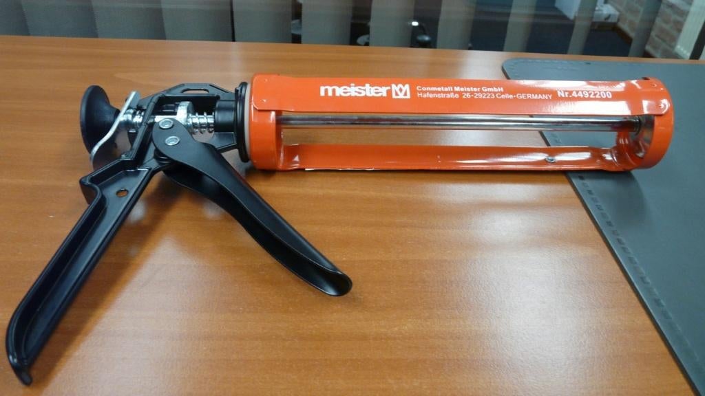 Kitspuit Meister, Ophalen, Nieuw