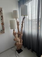 Teakhouten wortellamp, Gebruikt, Ophalen of Verzenden, 150 tot 200 cm, Bohemian bali stijl