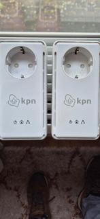 KPN Powerline Adapters (2 stuks) - Stroomnet Netwerk, Computers en Software, Powerlines, Ophalen of Verzenden, Gebruikt, KPN