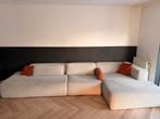 4x6 sofa X6 modulaire bank - 378cm breed - beige melange, Ophalen, 100 tot 125 cm, Hoekbank, 300 cm of meer