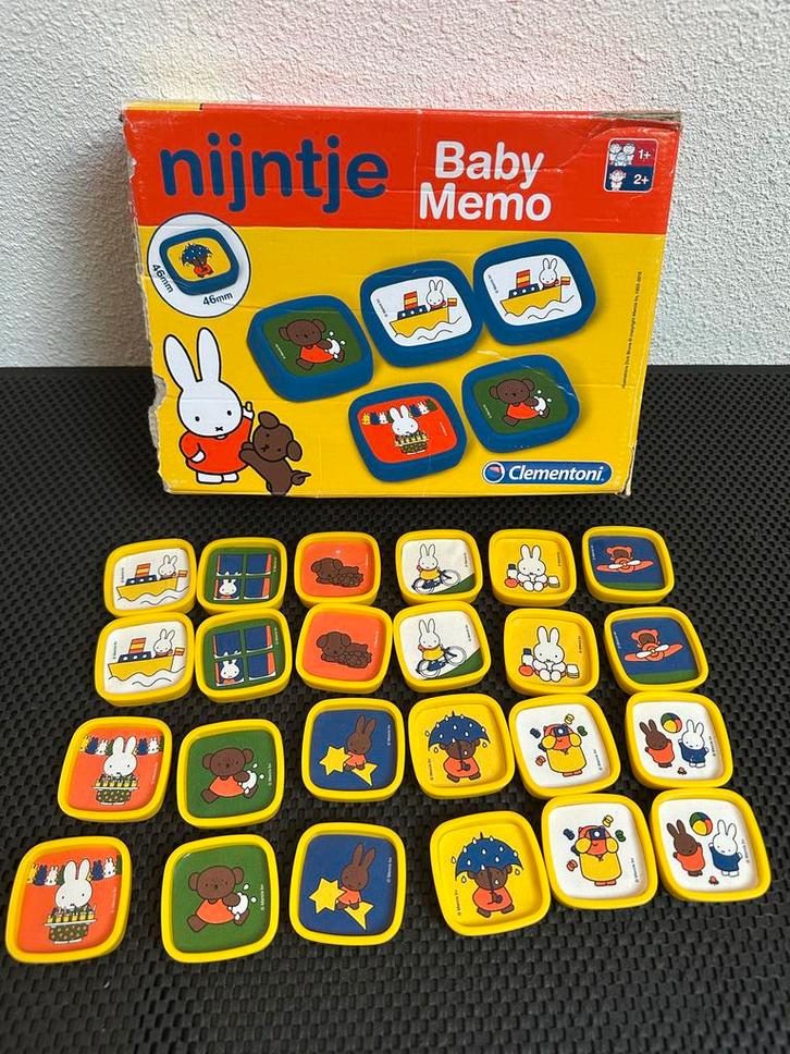 Nijntje Baby Memo - Clementoni geheugenspel voor kleintjes, Kinderen en Baby's, Speelgoed | Babyspeelgoed, Gebruikt, Overige typen