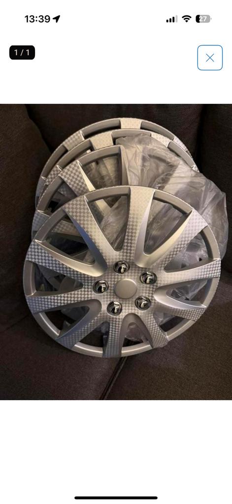 Wieldoppen nieuw 15 inch, Ophalen of Verzenden, Nieuw